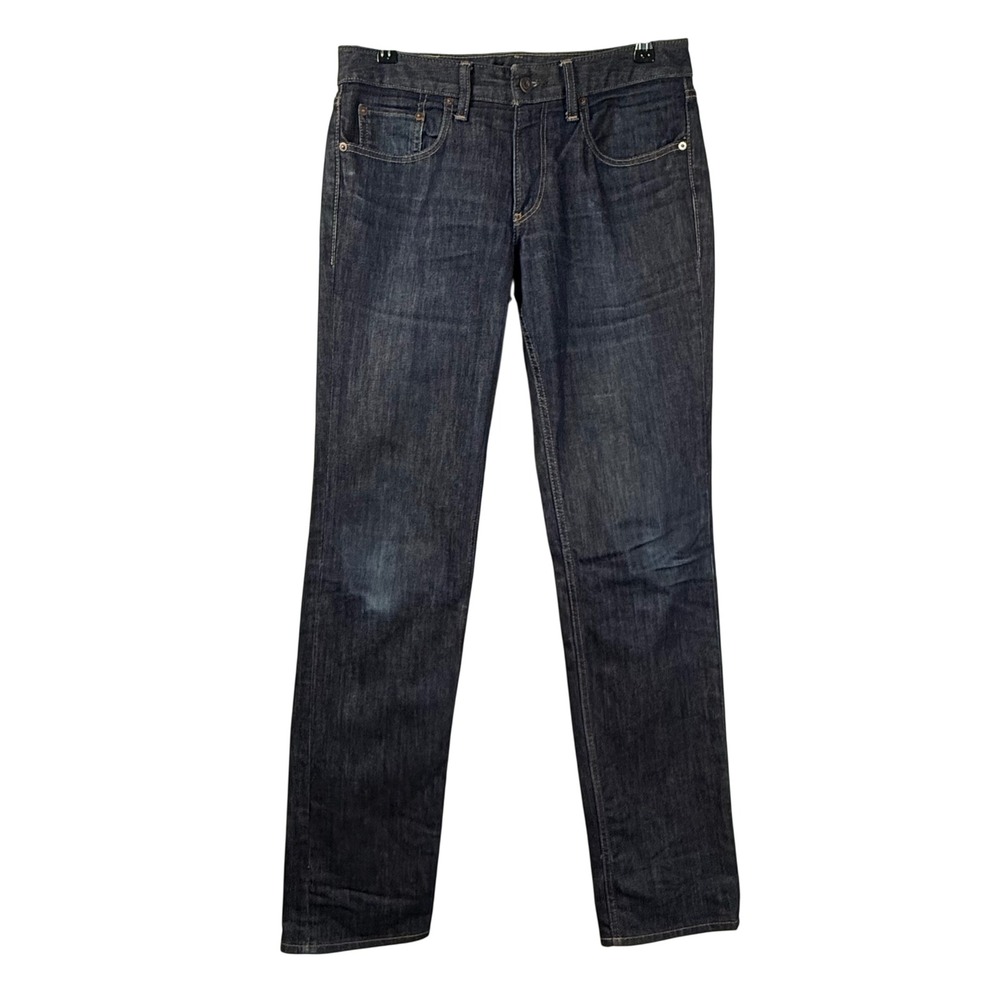 Bonobos The‎ Blue Jean Straight Leg Dark Indigo Wash Denim 5 Pocket Mens 30x34